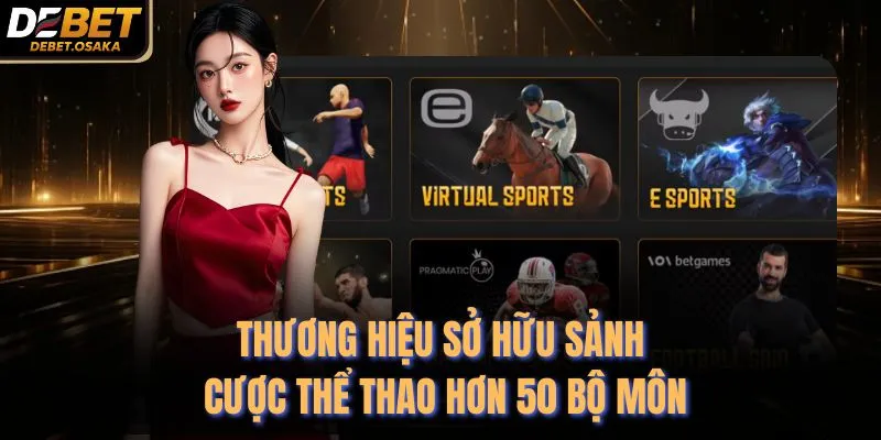 DEBET | Nhà Cái DE BET Cá Độ Bóng Đá Uy Tín Đến Từ Đức 13 Thương hiệu sở hữu sảnh cược thể thao hơn 50 bộ môn